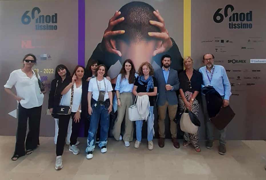 Delegación de empresas del sector moda que visitan Modttisimo en Oporto